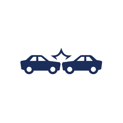 car crash icon