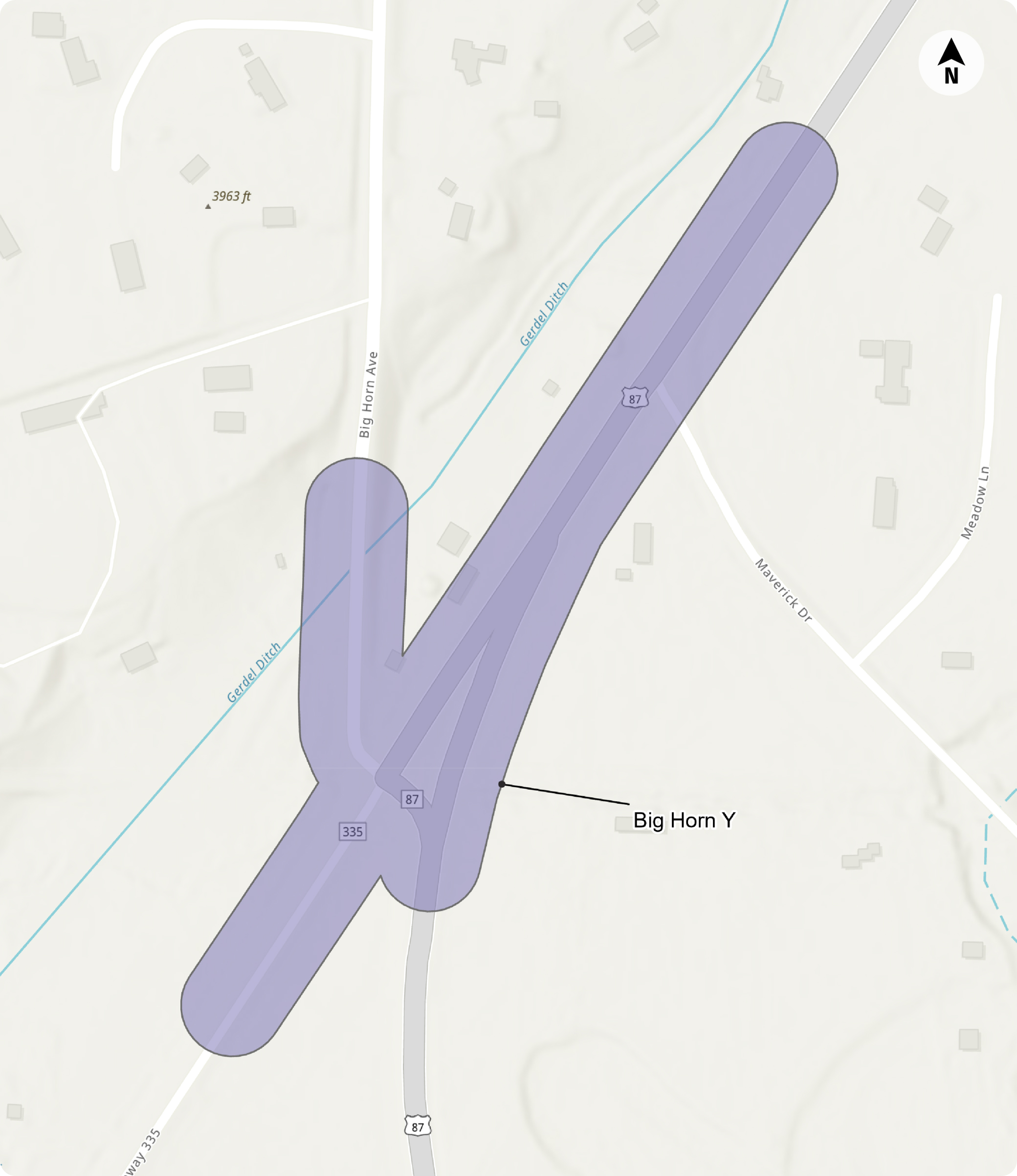 Map of Project Limits